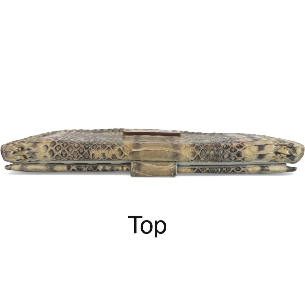 Salvatore Ferragamo Genuine Python Snakeskin Cont… - image 3